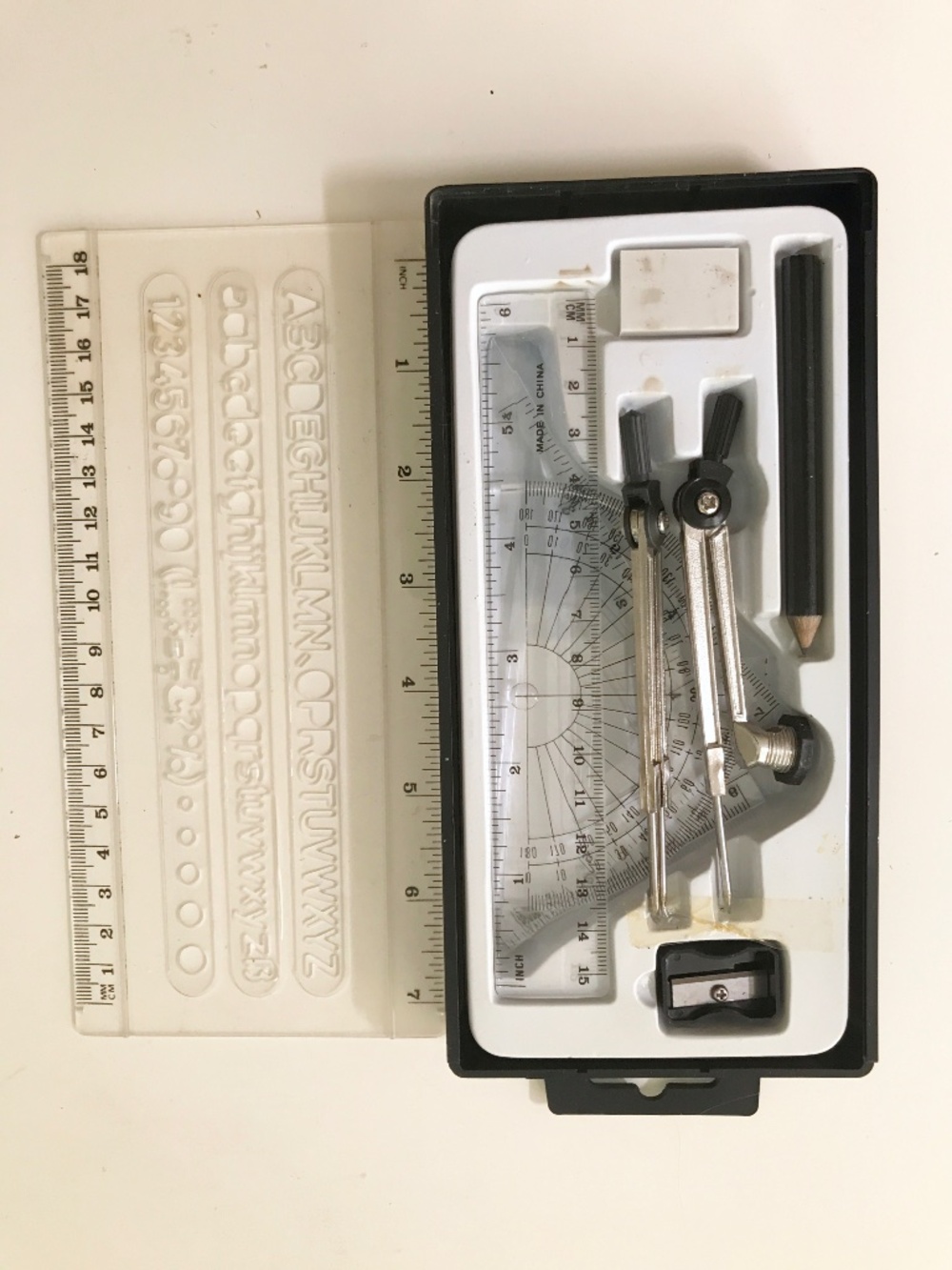 Deluxe 9-piece Math Set